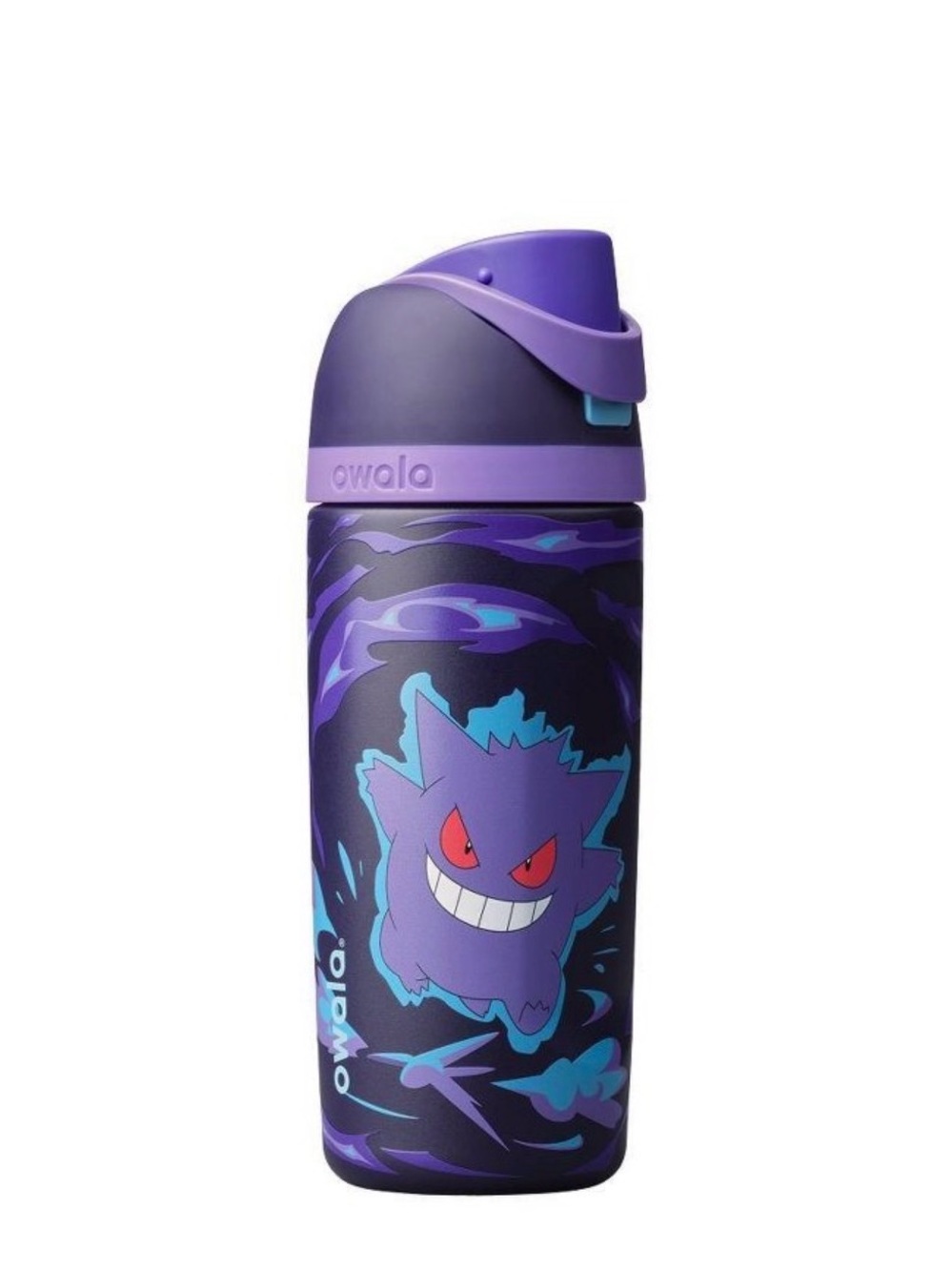 Kids Purple Gengar Stainless Steel Water Bottle